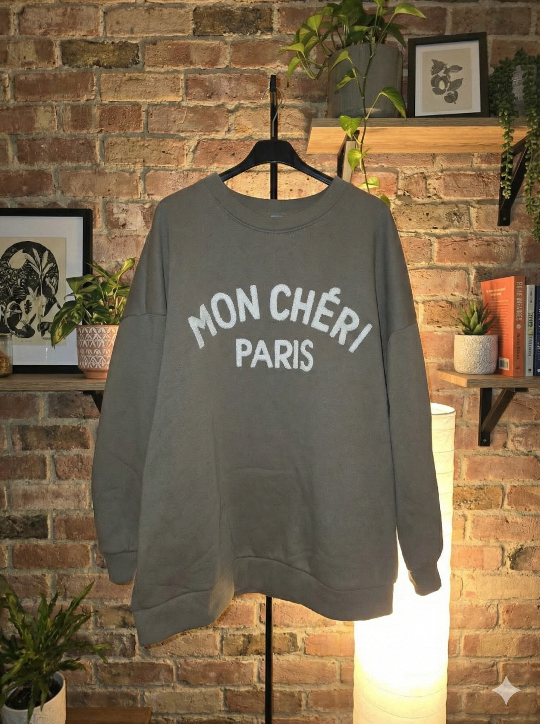 "Kurt Muller cotton blend sweatshirt - front view"