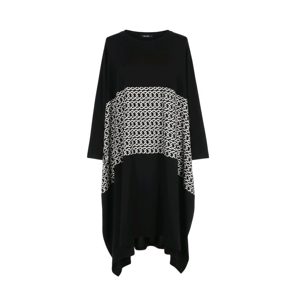 Oversized Cotton Tunic Dress