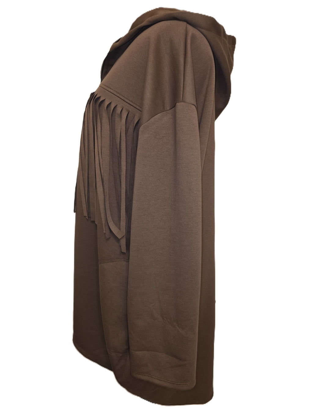Fringed Hoodie