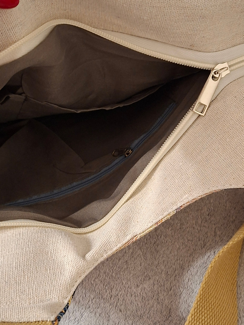 Cat Lovers Embroidered Canvas Tote Bag