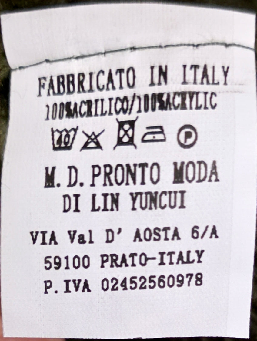 Oversized Knitted Jumper Sweater - Plus Size - One Size Fits All