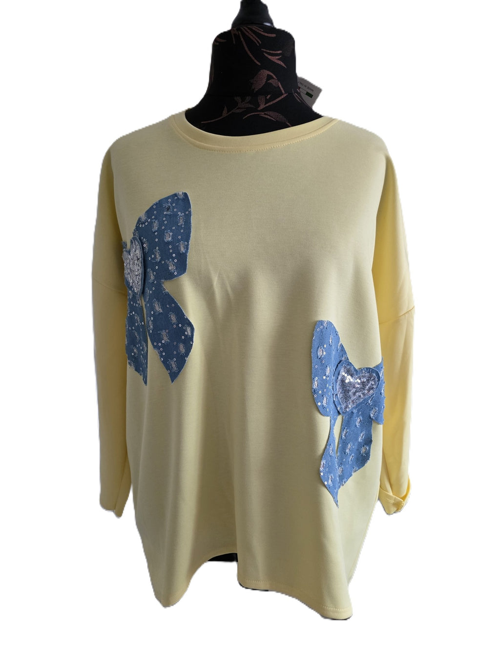 Sweatshirt - soft scuba ,one size