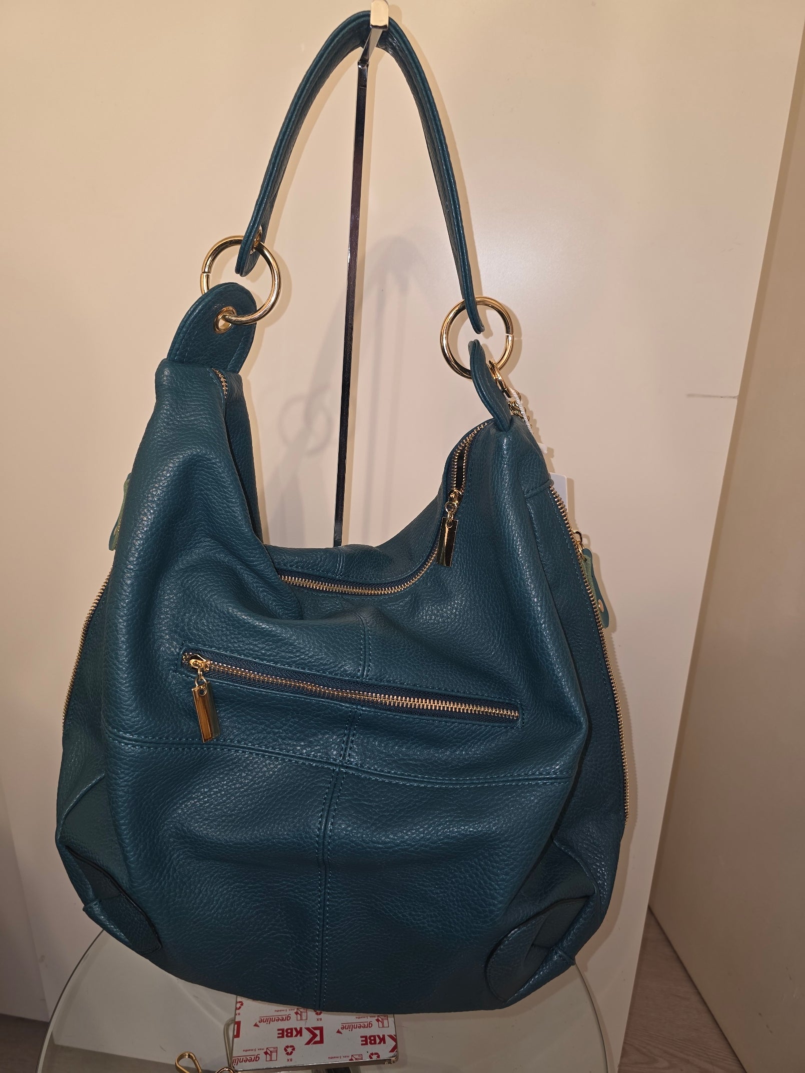 Elegant Women's Hobo Shoulder Bag - Premium Vegan Leather Handbag by Long & Son