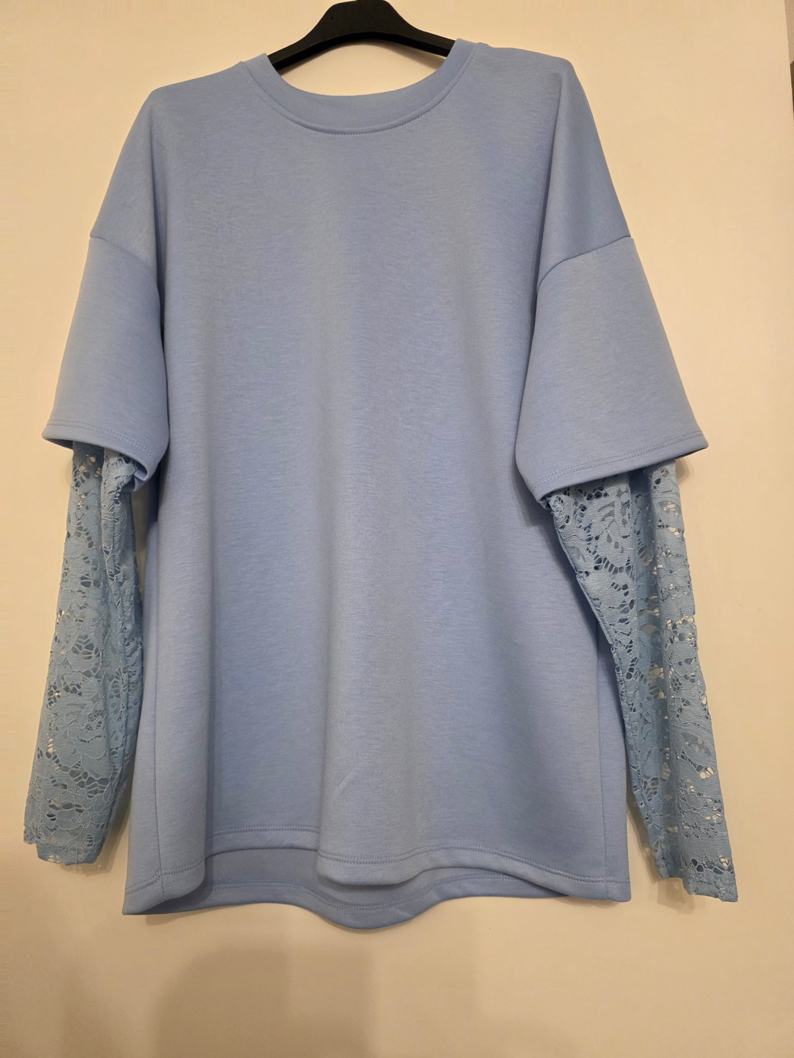 Lace Sleeve Blouse - Elegant Women's Top