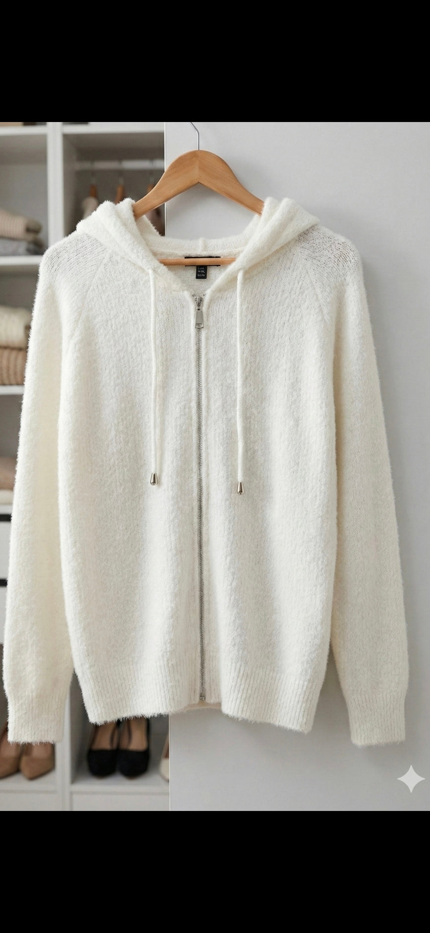 Hoodie zippered QED London