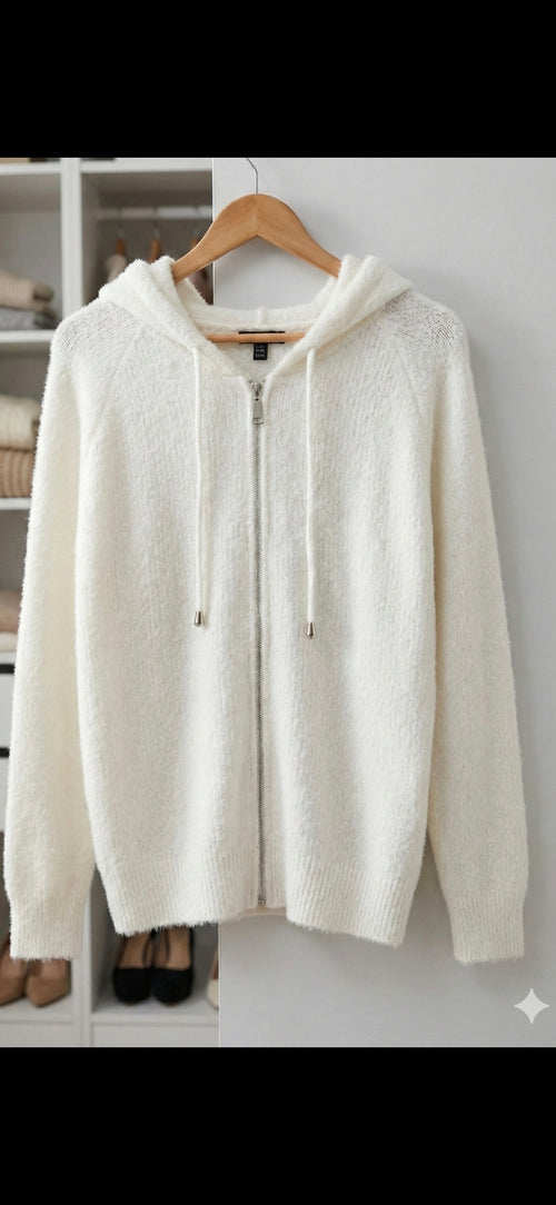 Hoodie zippered QED London