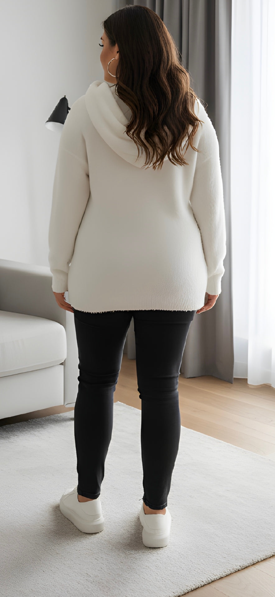 Hoodie zippered QED London