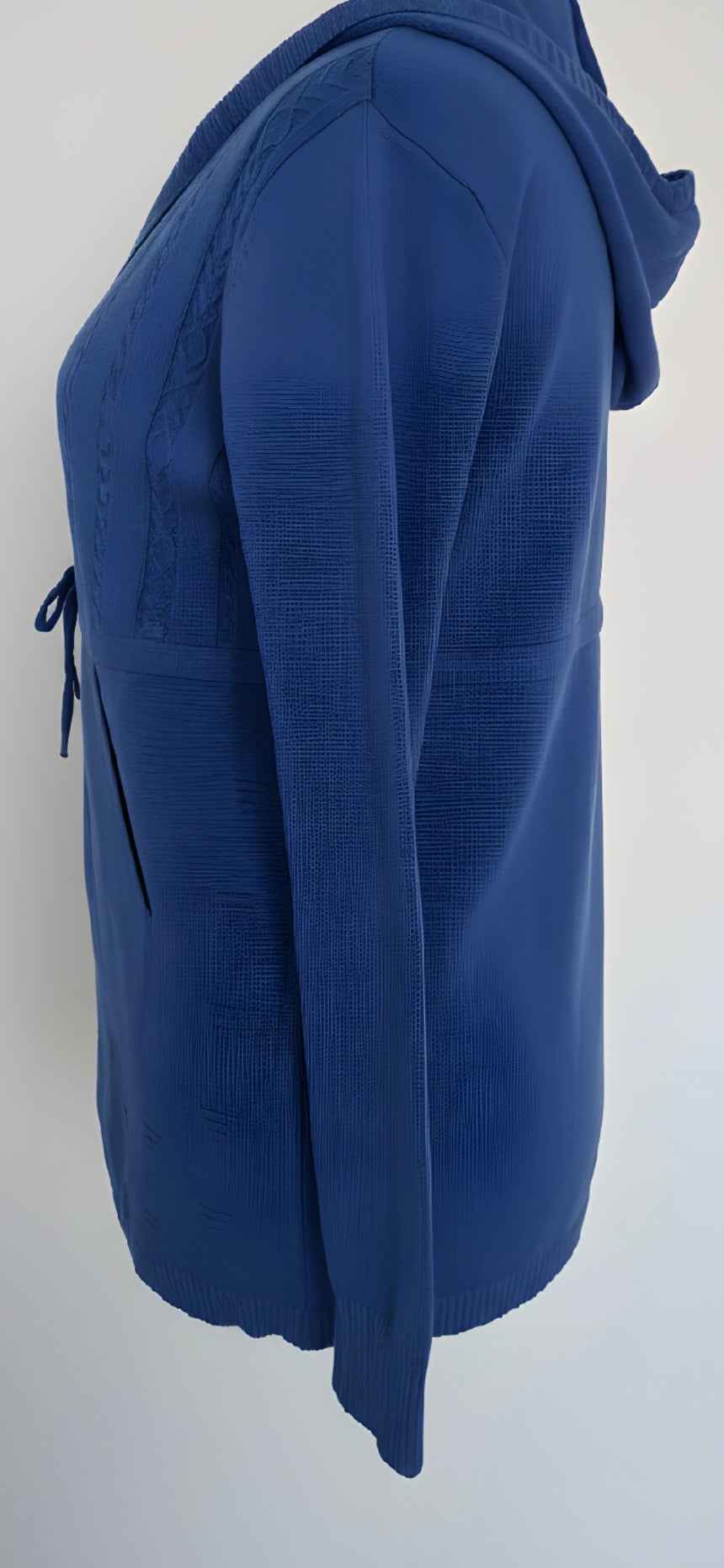 Hoodie Cardigan - Knit Long Sleeve - One Size - 3 Colours Available