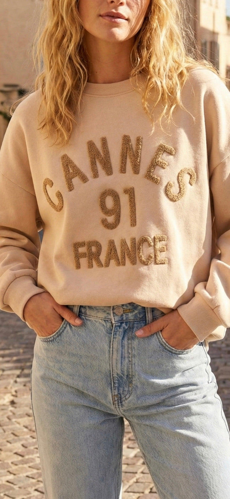 Sweatshirt cotton blend