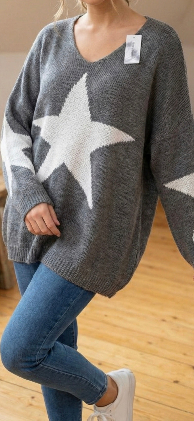 Women's Grey Jumper