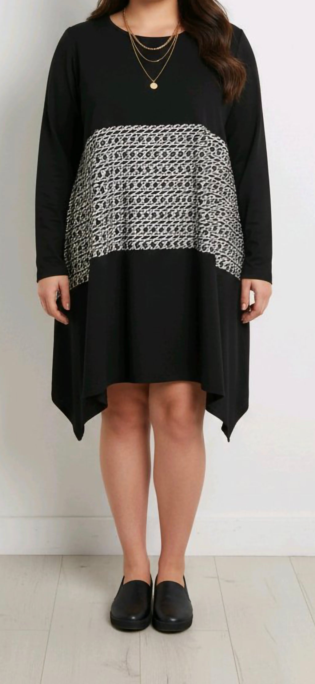 Oversized Cotton Tunic Dress