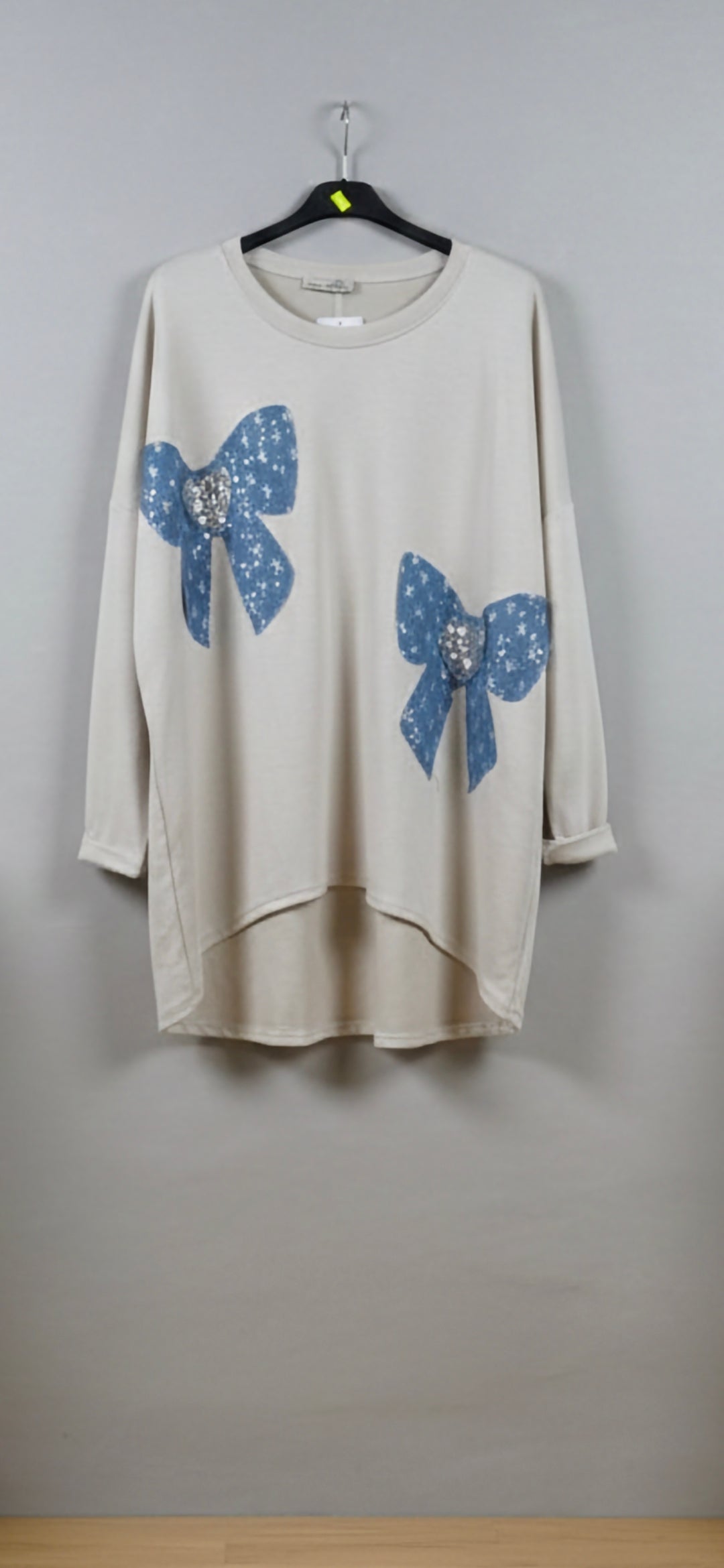 Sweatshirt - soft scuba ,one size