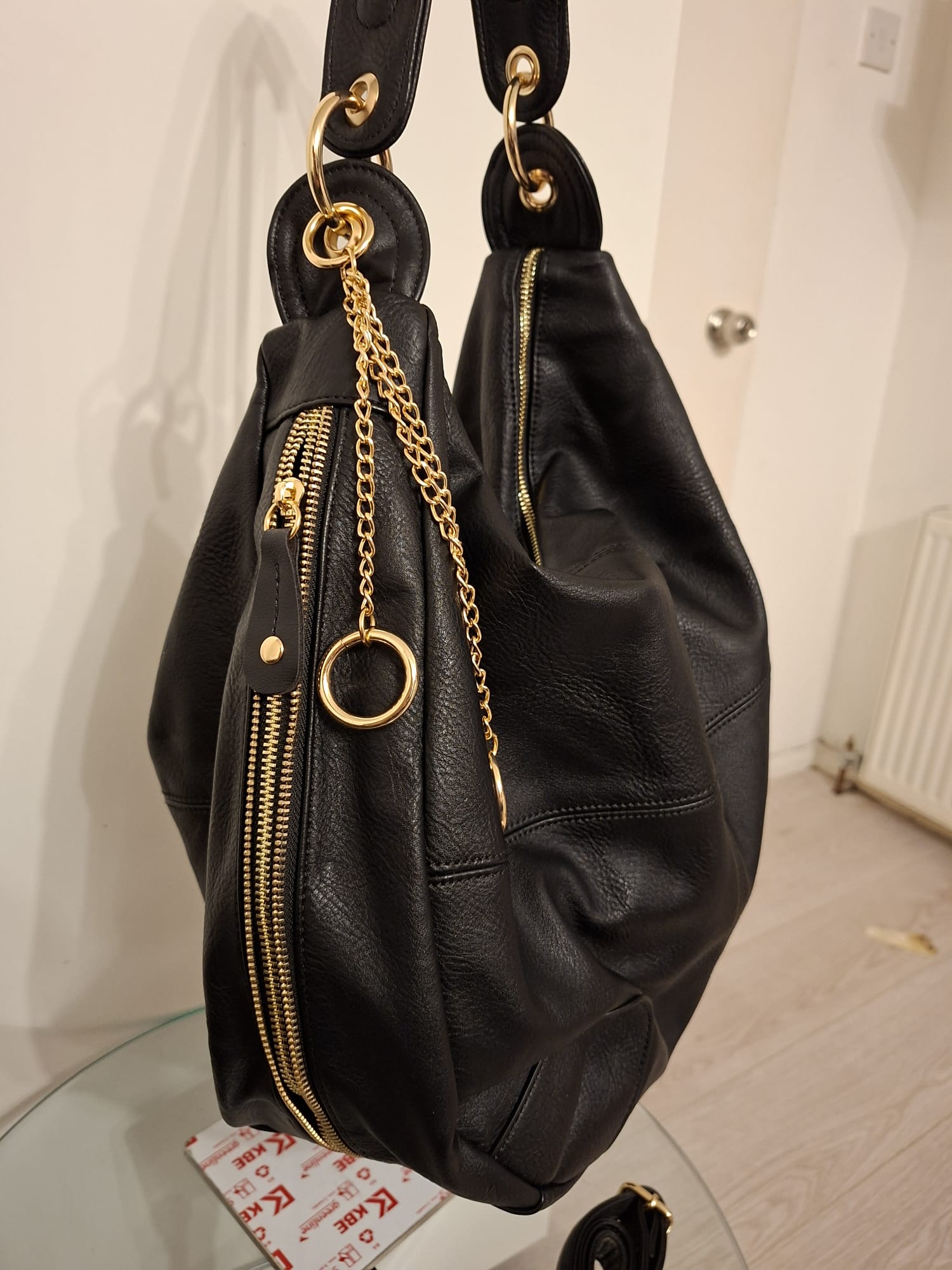 Elegant Women's Hobo Shoulder Bag - Premium Vegan Leather Handbag by Long & Son