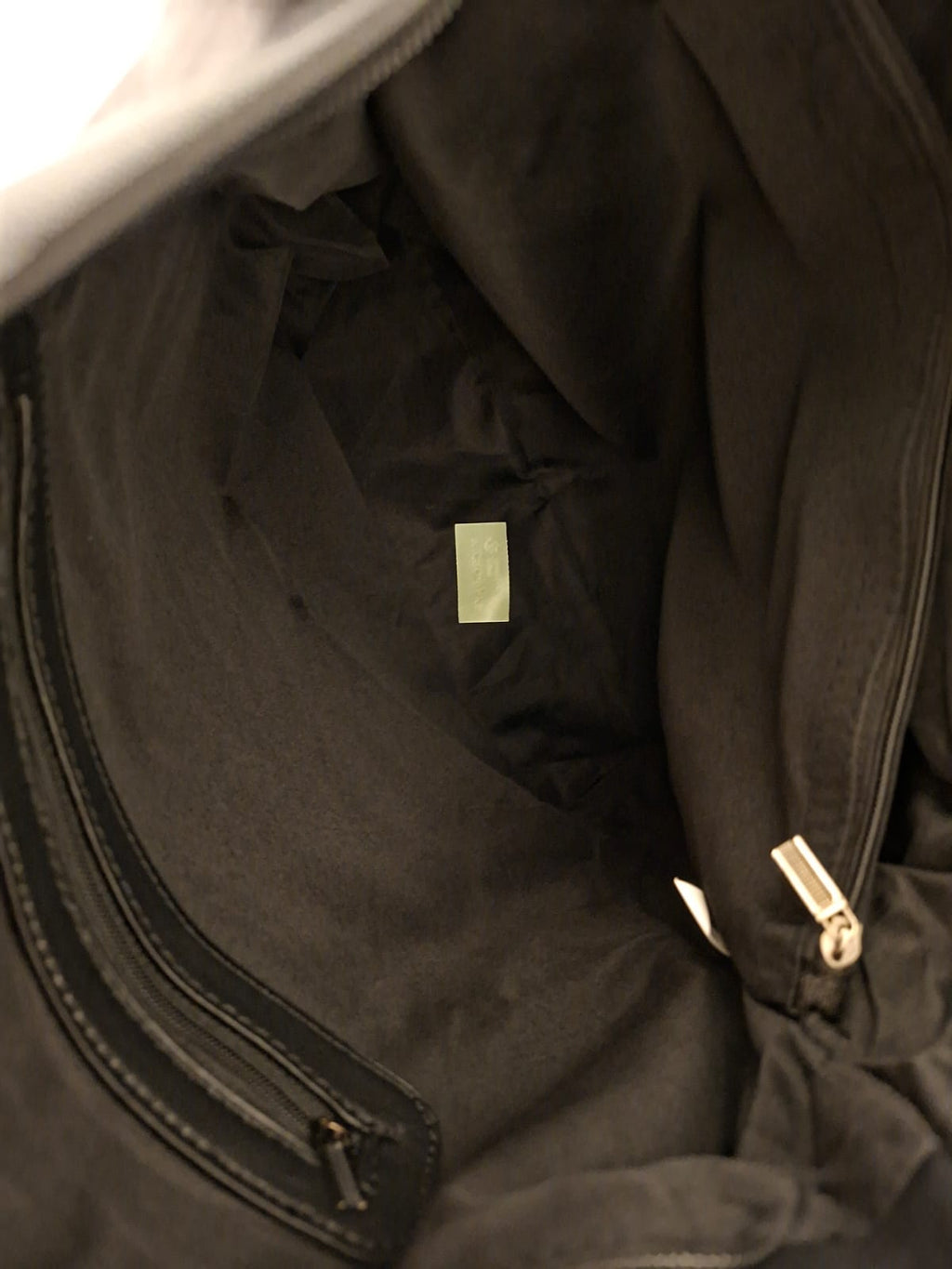 Women's Black Shoulder Bag with Pendant - Long & Son