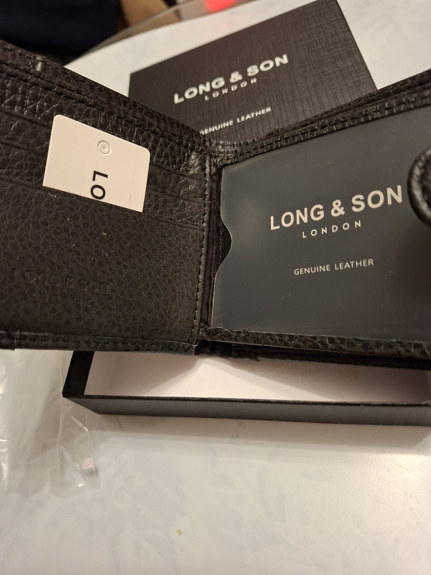 Premium Leather Bifold Wallet for Men - LONG&SON