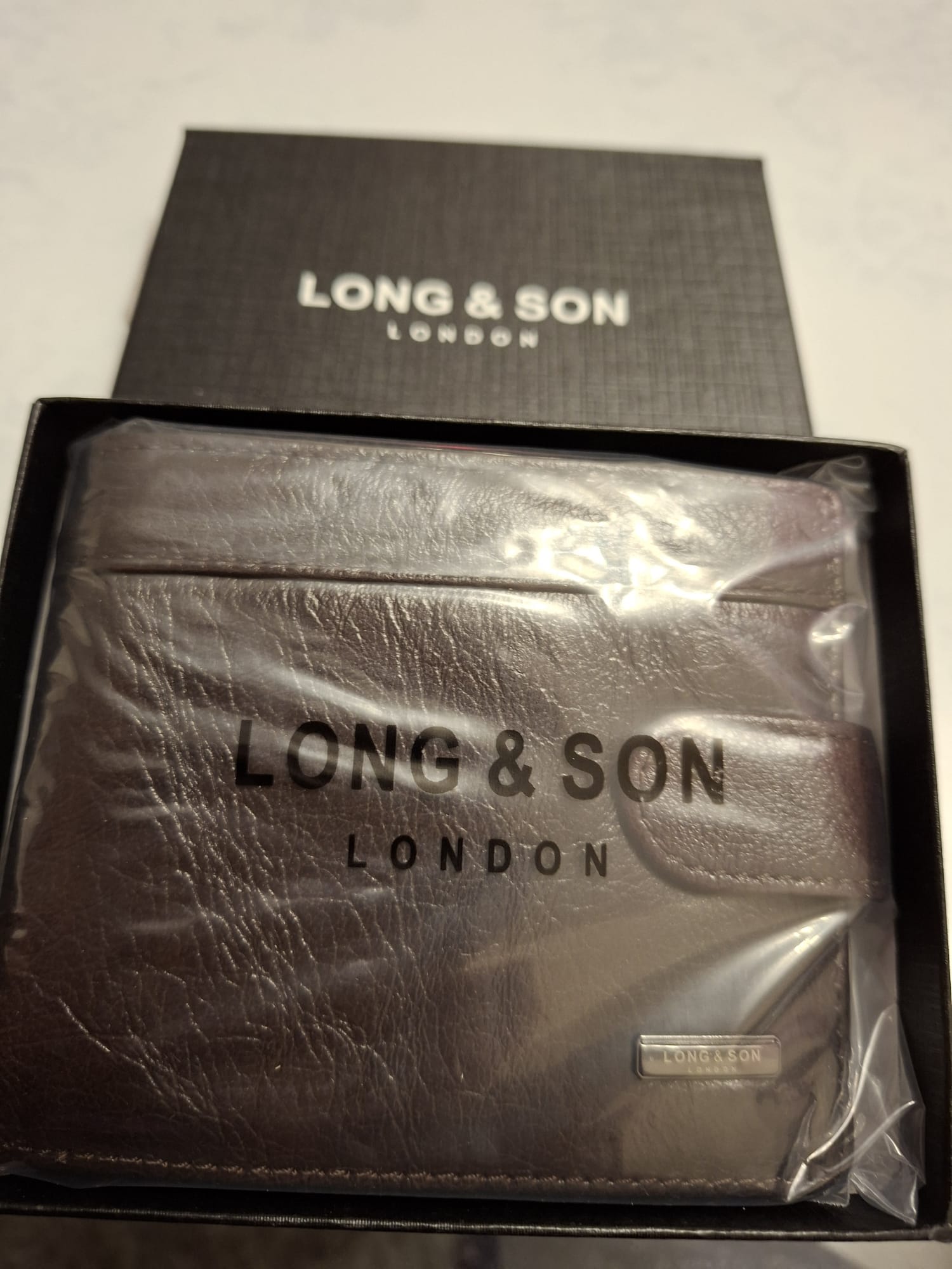 Premium Leather Bifold Wallet for Men - LONG&SON