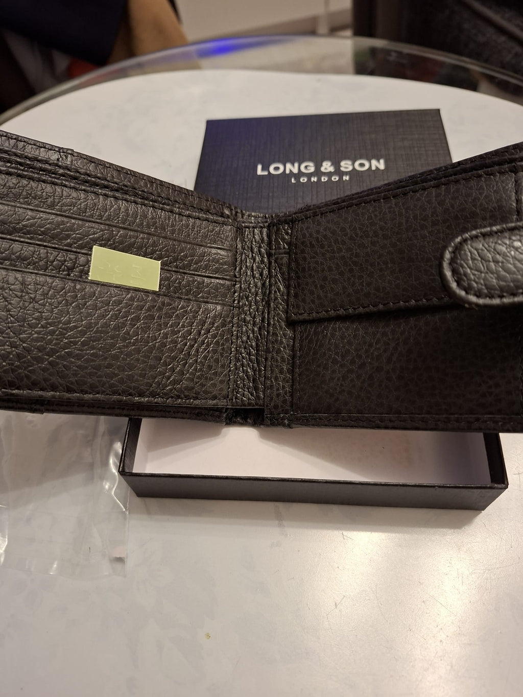 Premium Leather Bifold Wallet for Men - LONG&SON