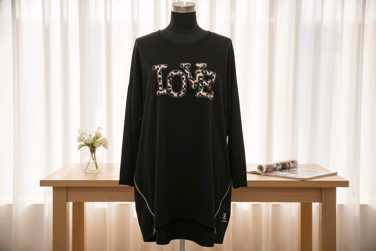 Sweatshirt Tunic Love