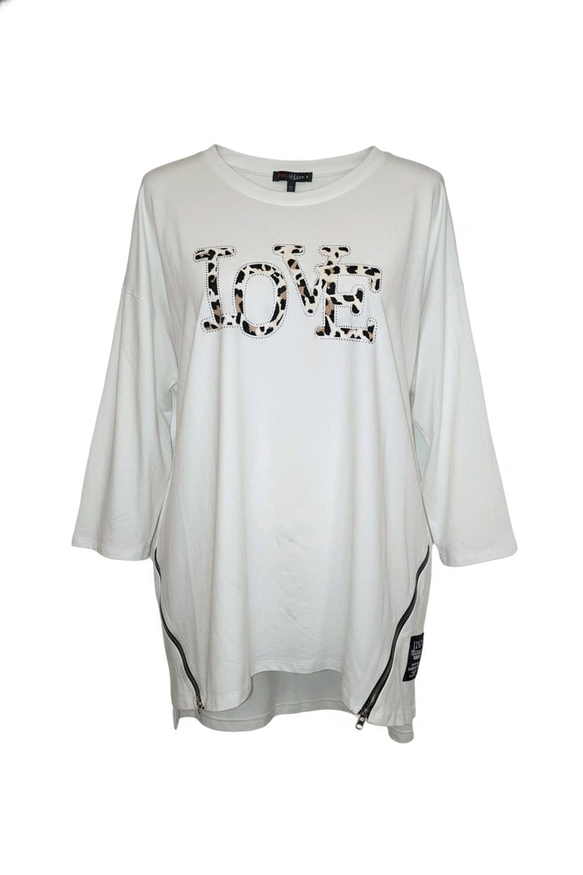 Sweatshirt Tunic Love
