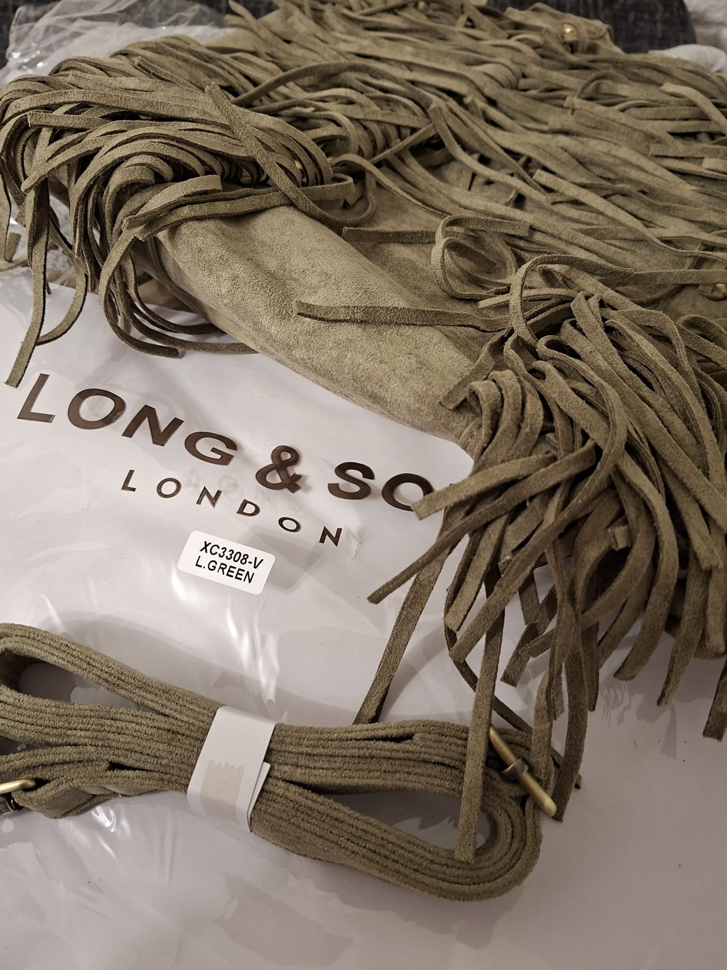 Women's Handbag, Hobo bag Long & Son London