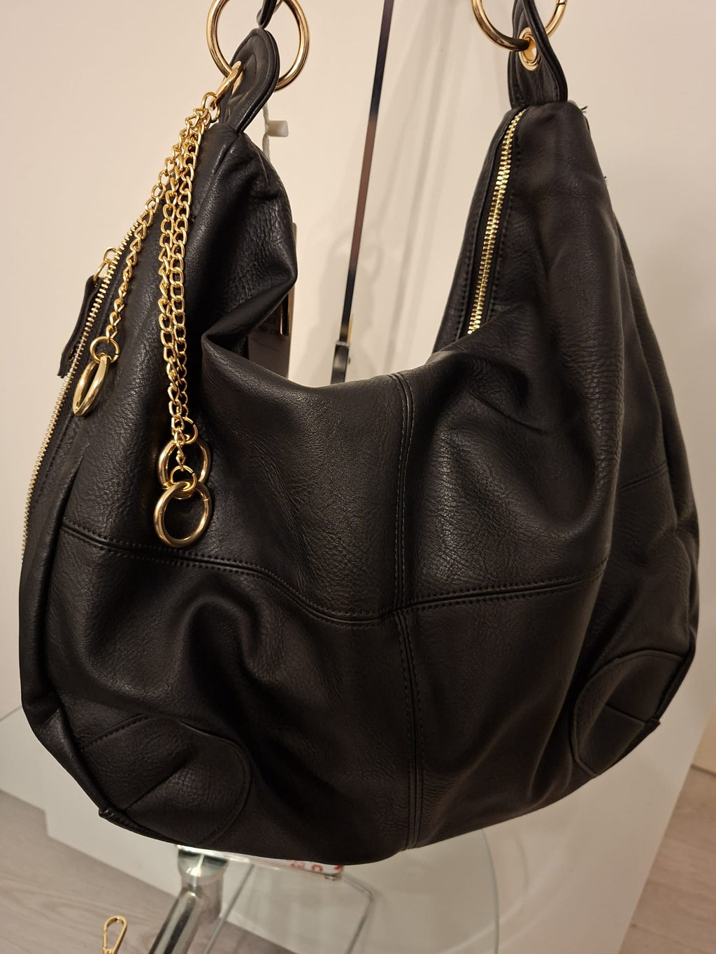 Elegant Women's Hobo Shoulder Bag - Premium Vegan Leather Handbag by Long & Son