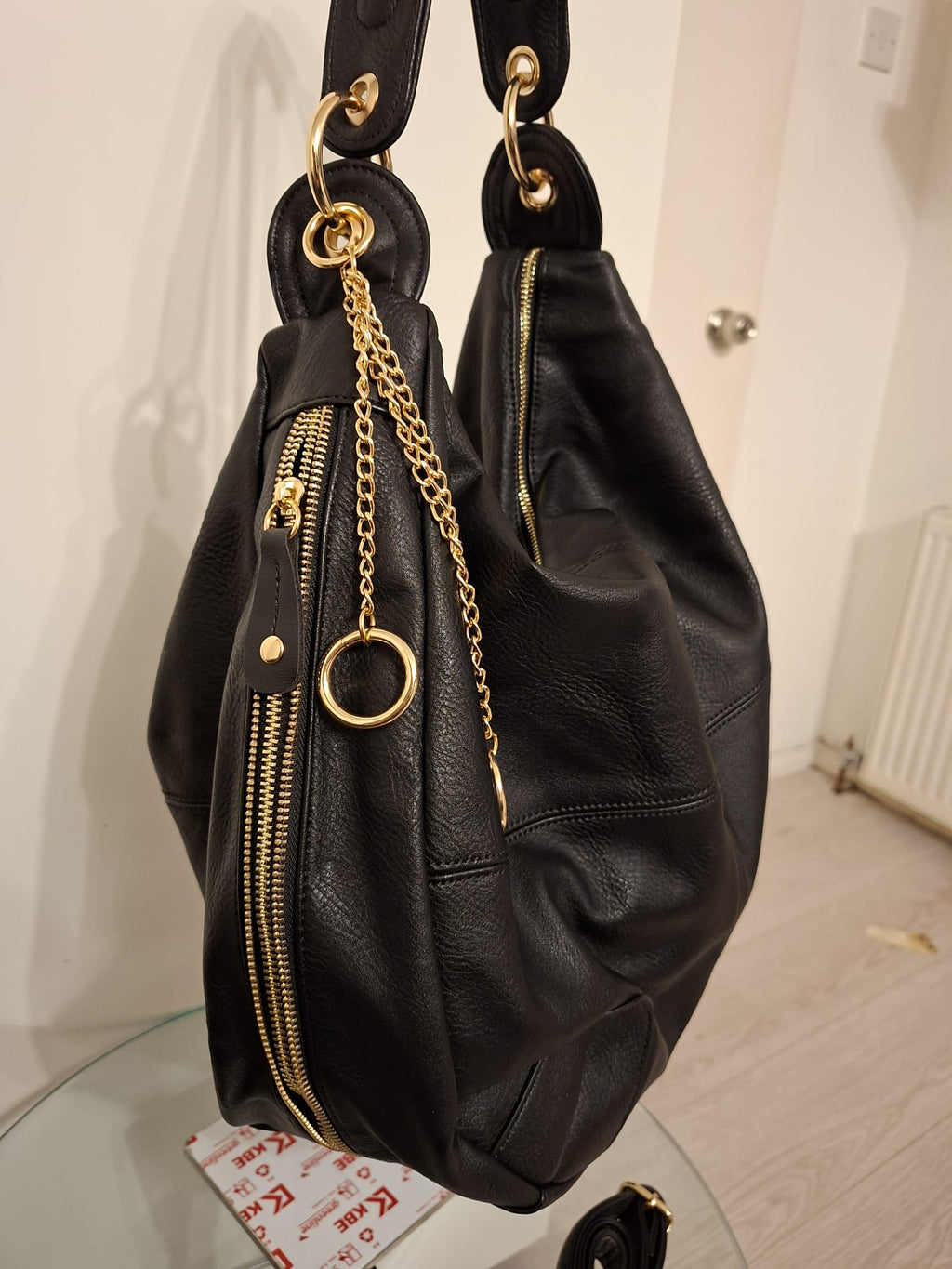 Elegant Women's Hobo Shoulder Bag - Premium Vegan Leather Handbag by Long & Son