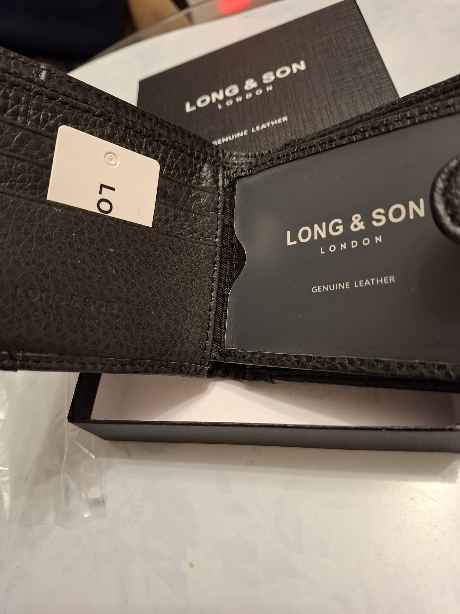 Premium Leather Bifold Wallet for Men - LONG&SON