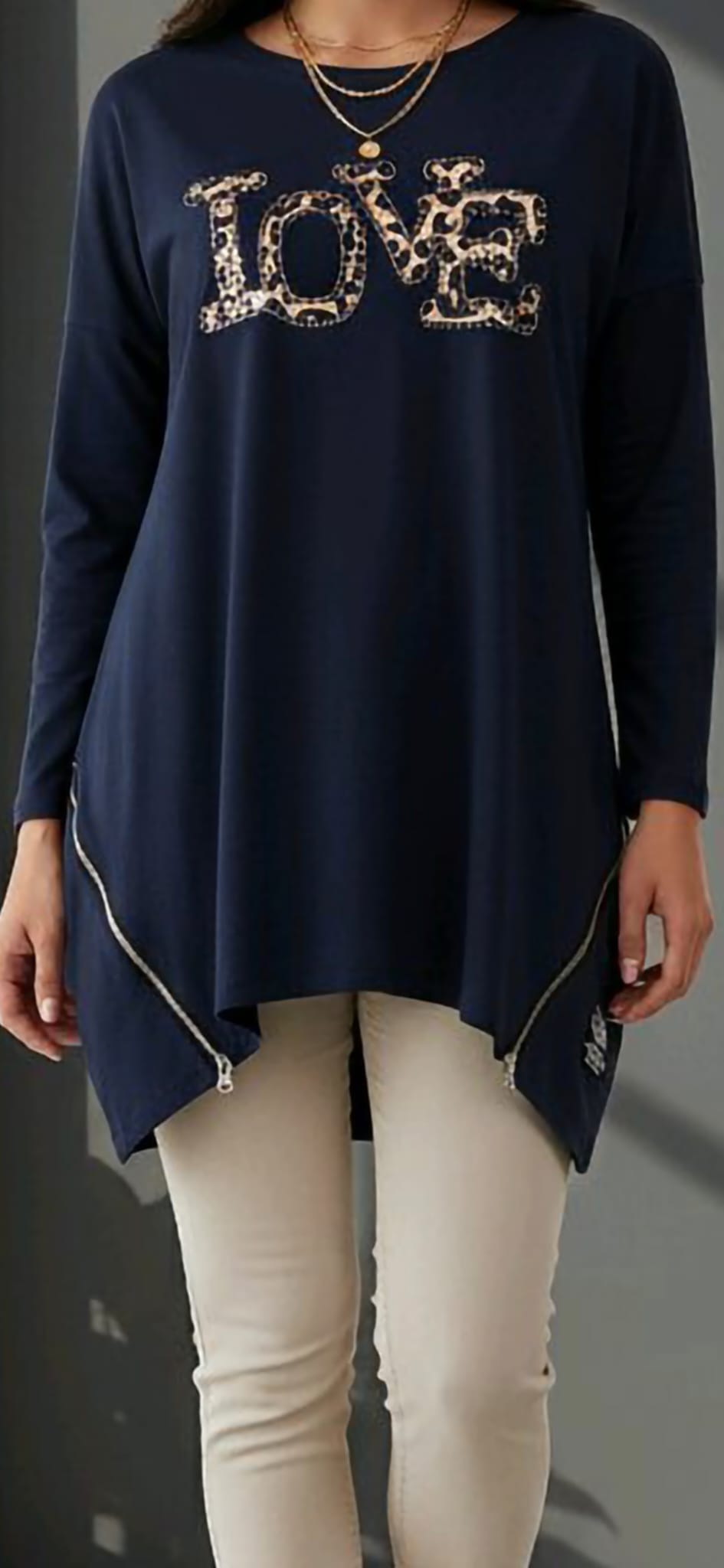 Sweatshirt Tunic Love