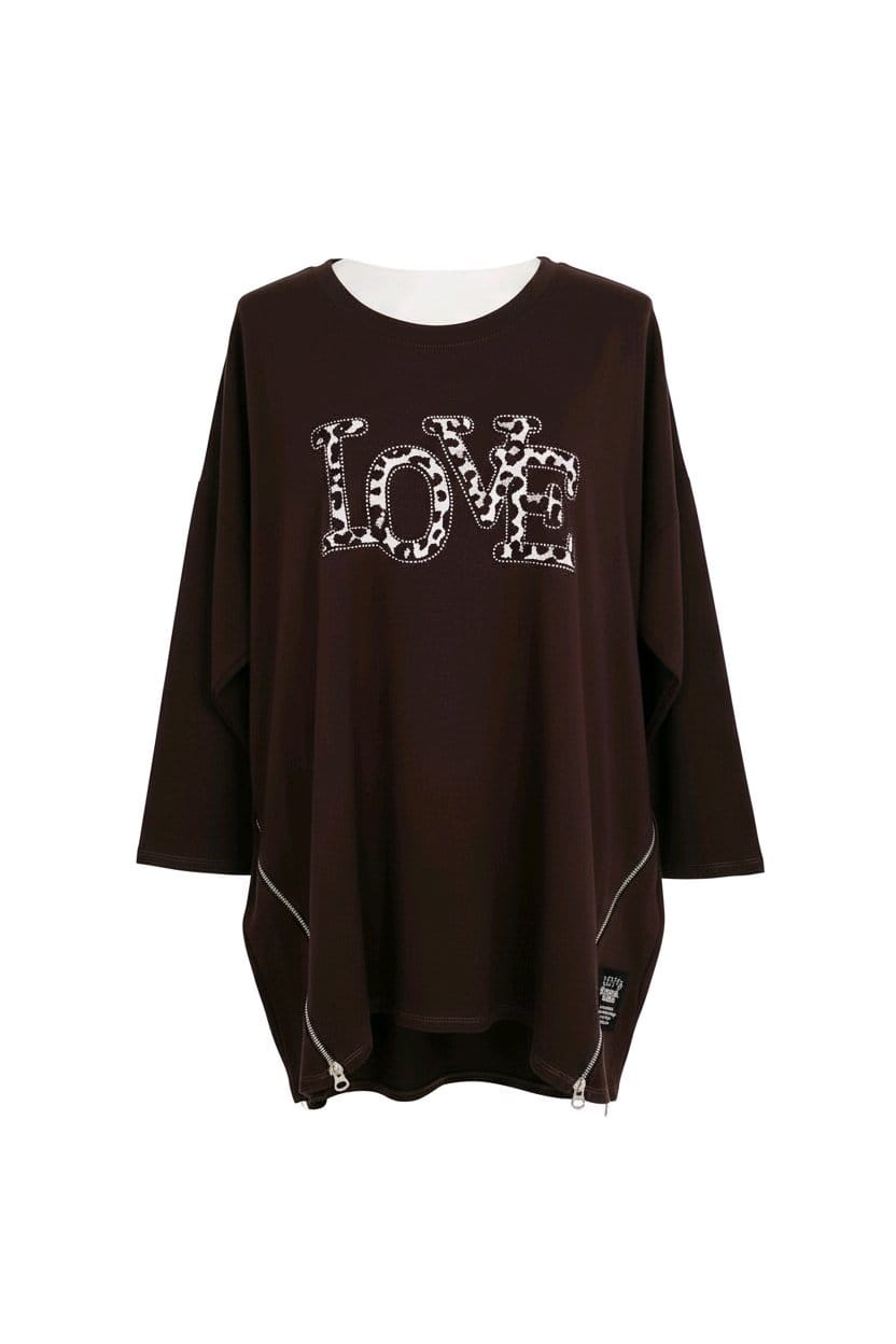 Sweatshirt Tunic Love