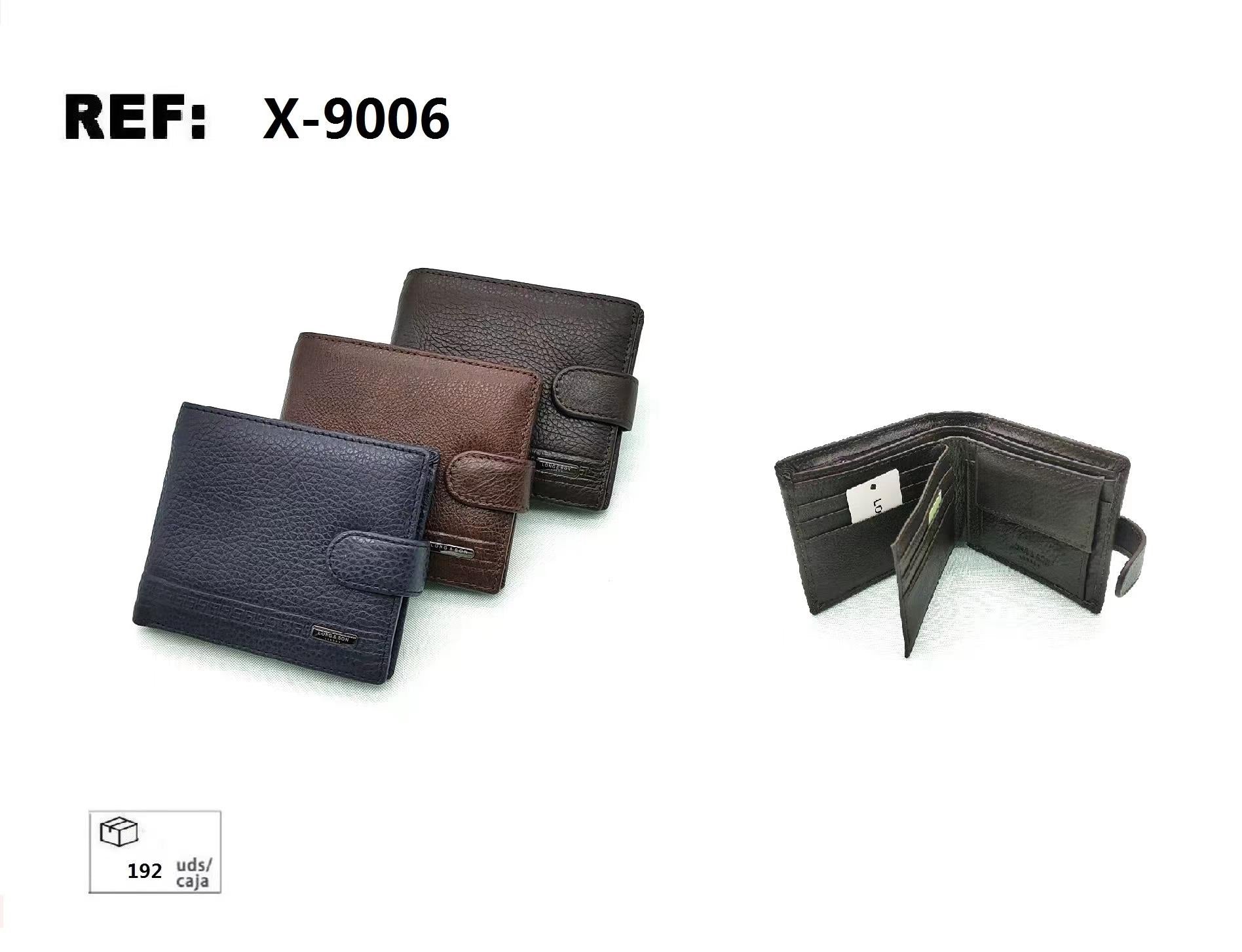Premium Leather Bifold Wallet for Men - LONG&SON