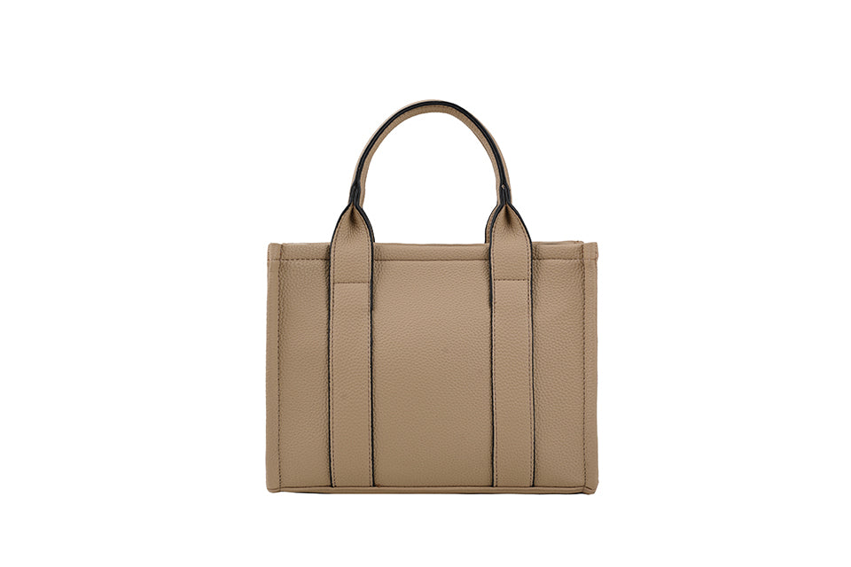 LONG&SON Women's Mini Tote Bag with Detachable Crossbody Strap