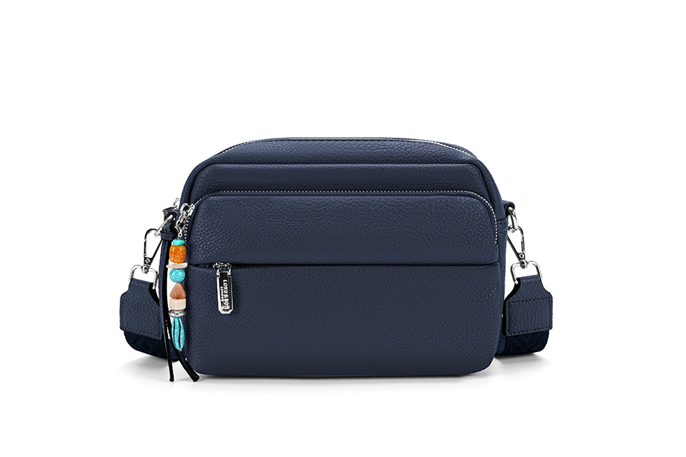 Long and Son Women's Crossbody Bag - Compact Vegan Leather Shoulder Bag