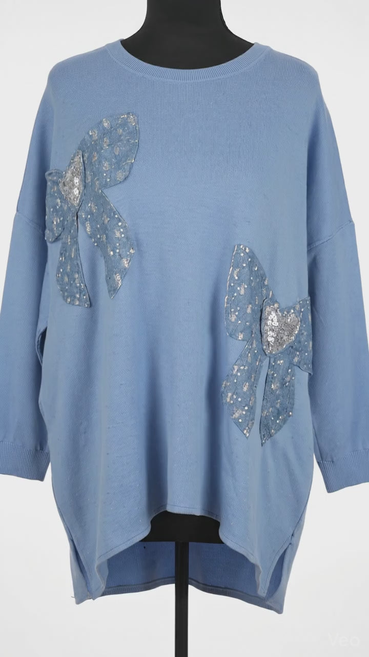 Sweatshirt - soft scuba ,one size